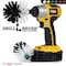 Drillbrush Drill Brush - Truck - Car - Motorcycles - Cleaning Supplies - Truck W-S-MO-QC-DB - alternate 6